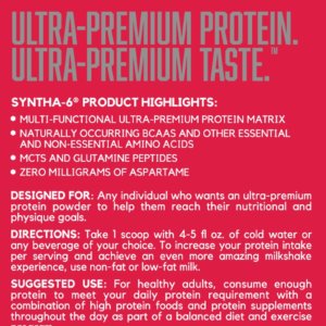 BSN Syntha 6 Beast Fit Nutrition